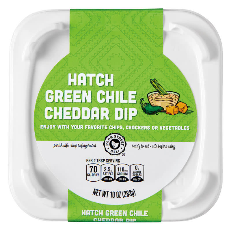 Park Street Deli Hatch Green Chili Cheddar Dip<p>Aldi</p>