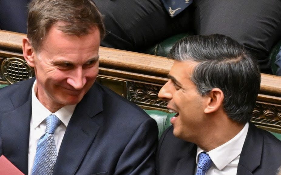 Jeremy Hunt and Rishi Sunak