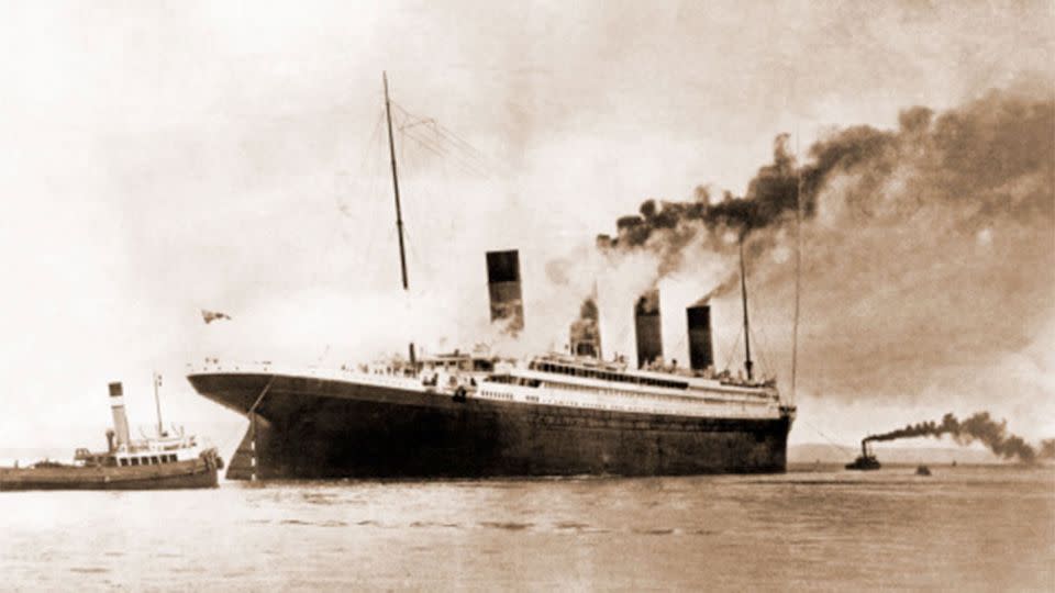 The Titanic was a British passenger liner that sank in the North Atlantic Ocean in the early morning of 15 April 1912 after colliding with an iceberg. Photo: Getty