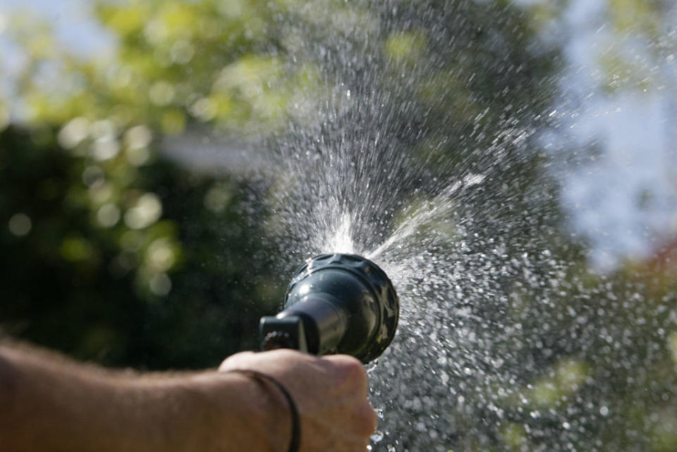 The use of hoses without trigger nozzles (pictured) will be banned from September 16. Source: AAP