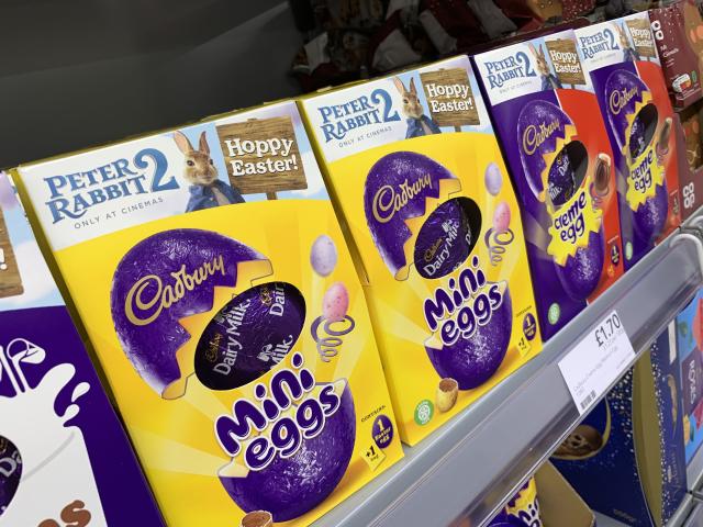 The Co-op has started stocking up on sweet treats for Easter Sunday on April 12, 2020. [Photo: SWNS]
