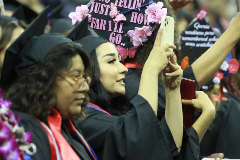 Fresno State College of Social Sciences celebrated its graduates during graduation ceremony on May 20 morning at the Save Mart Center.