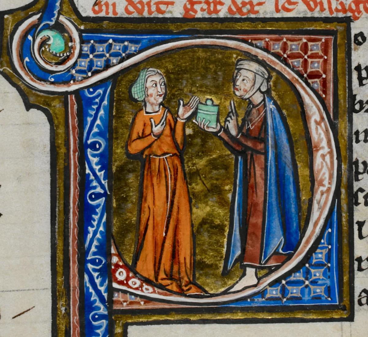 Medieval illustrated manuscripts reveal how upper-class women managed healthy ho..