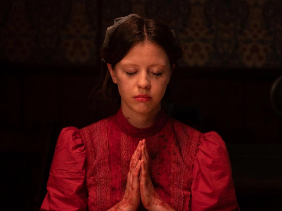 Mia Goth in "Pearl"