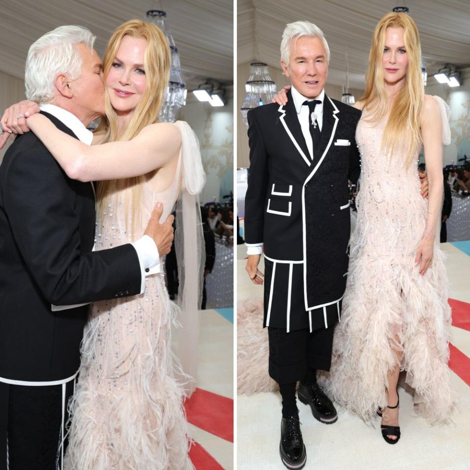 Nicole Kidman and Baz Kuhrmann