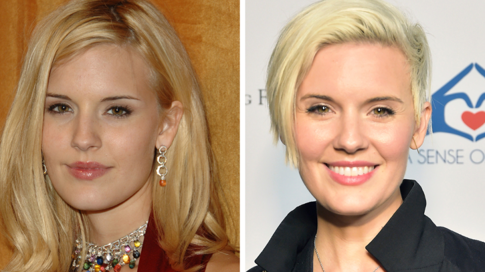 Maggie Grace Left: 2006; Right: 2019