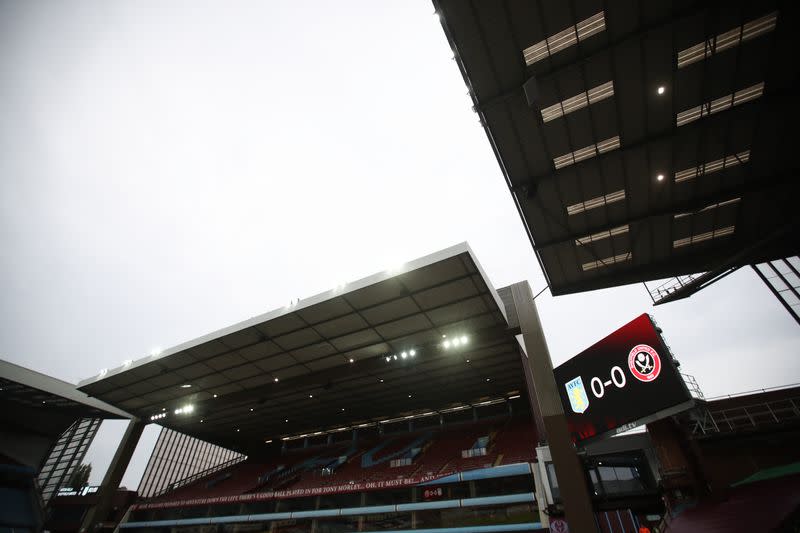 Premier League - Aston Villa v Sheffield United