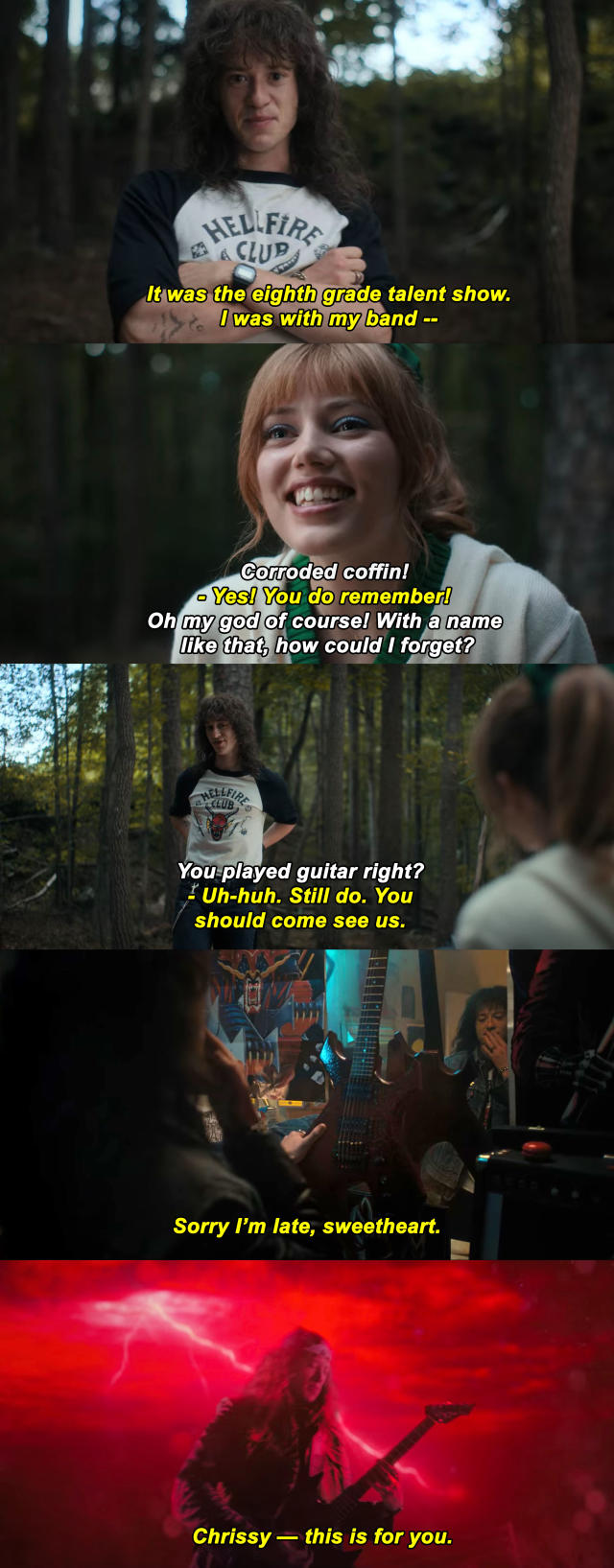 Omg it was *really* Eddie playing that guitar solo in Stranger Things