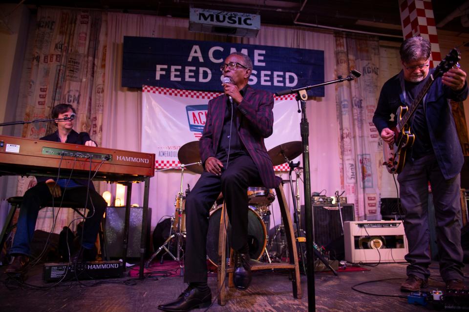 Charles “Wigg” Walker performs at Acme Feed and Seed  in Nashville , Tenn., Saturday, Jan. 7, 2023.