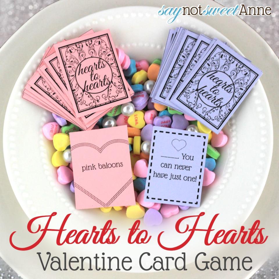 valentines day games adults hearts to hearts