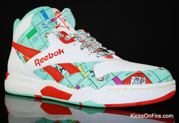Swag: Reebok 'Monopoly Board' shoes