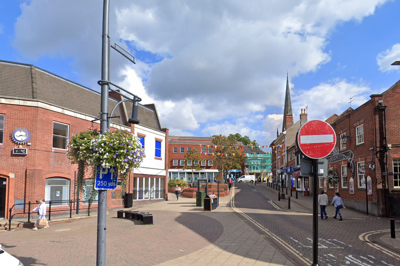 Hinckley town centre