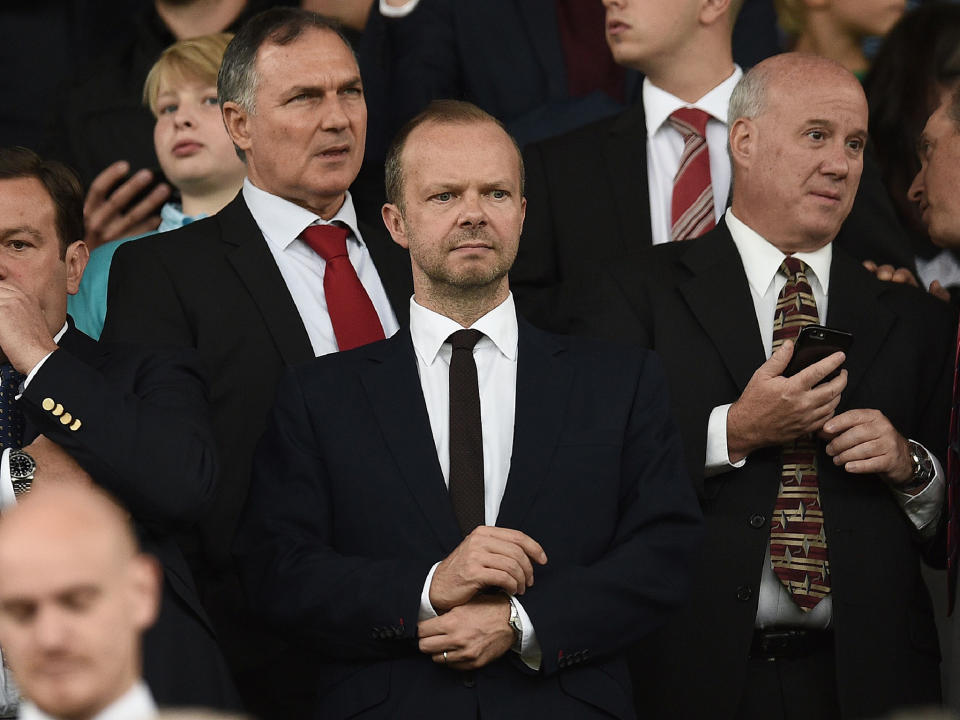 Winning them over: Manchester United vice chairman Ed Woodward has turned things around
