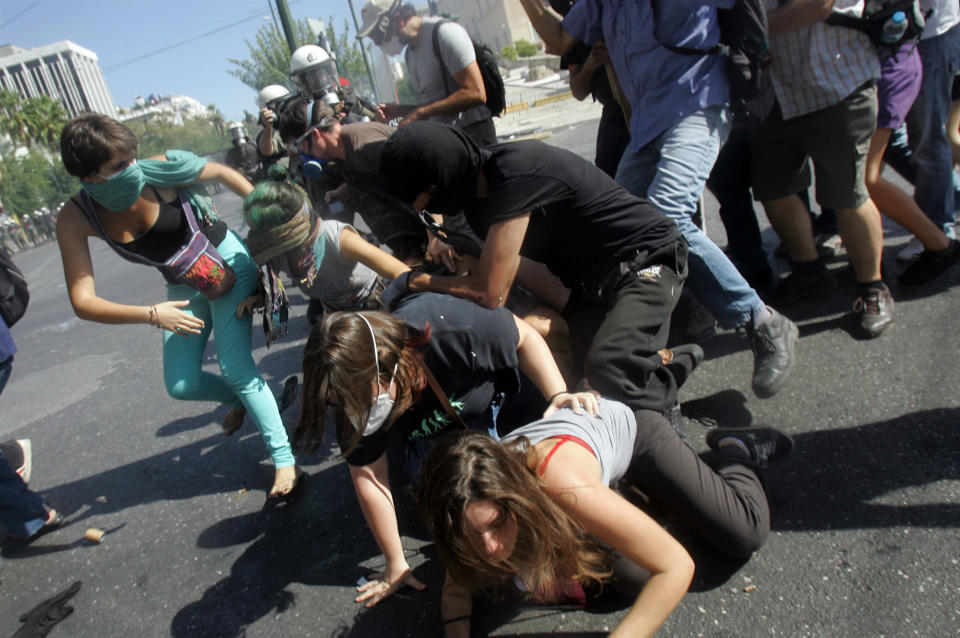 Greece protests