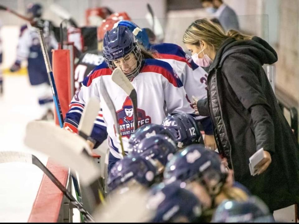 Saint-Laurent's women's hockey program is one of the most respected in the province, having produced stars like Olympian Caroline Ouellette. With it shutting down, players are scrambling to find new teams. (Submitted by Alexandria D'Onoforio - image credit)