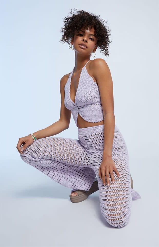 <p>LA Hearts Butterfly Crochet Halter Top, $28 <s>$40</s>, <a href="https://rstyle.me/+MBVZLAe2fNmJbfpbN2y4iw" rel="nofollow noopener" target="_blank" data-ylk="slk:available here;elm:context_link;itc:0;sec:content-canvas" class="link ">available here</a> (sizes XS-L)</p>