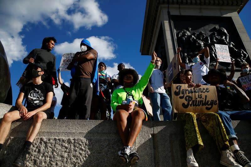 Black Lives Matter protest, in London