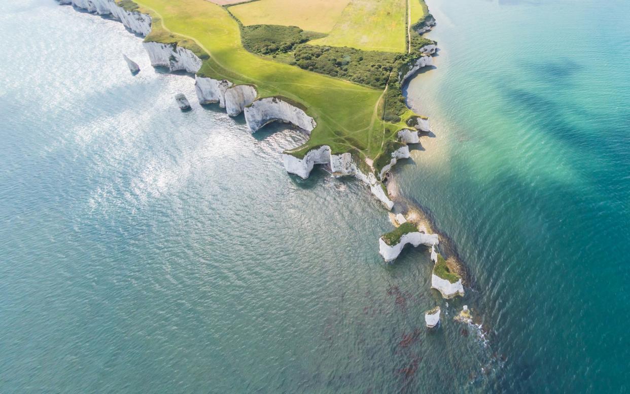 Take a stroll to Old Harry rocks - istock