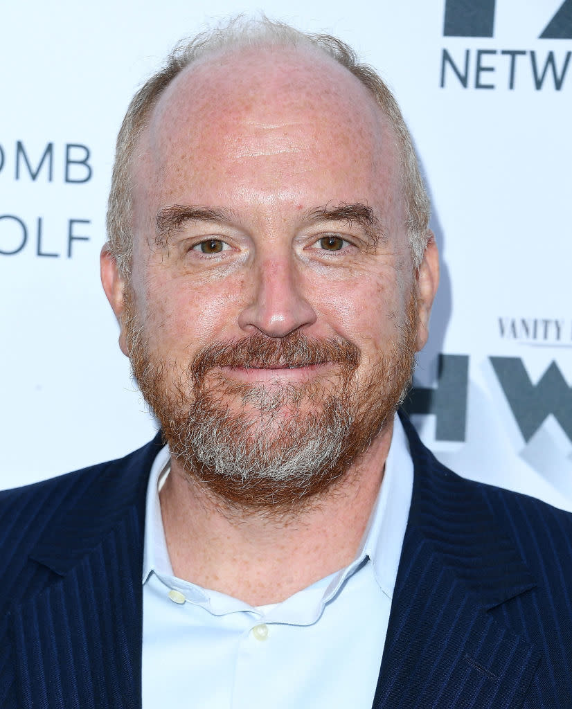 Close-up of Louis CK