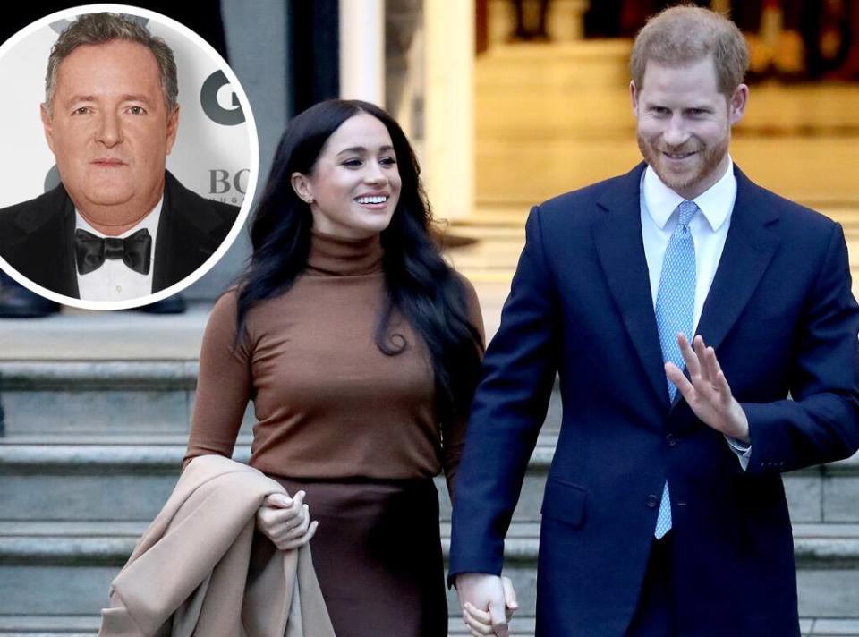 Prince Harry, Meghan Markle, Piers Morgan