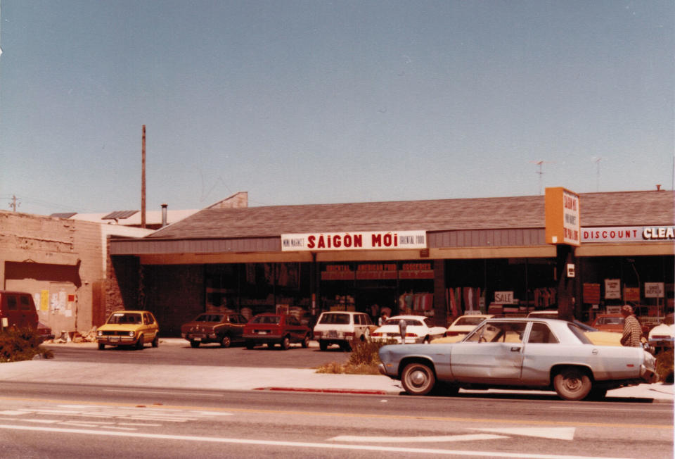 The Nguyen family, in the early 1980s in San Jose, Calif., where his parents owned the New Saigon Mini Market