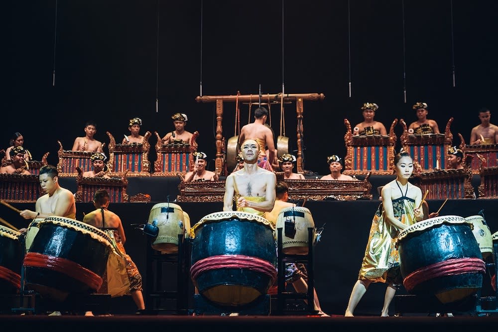 Hands Percussion during a performance at the Kuala Lumpur Performing Arts Centre in October this year. — Picture courtesy of Hands Percussion/Thum Chia Chieh