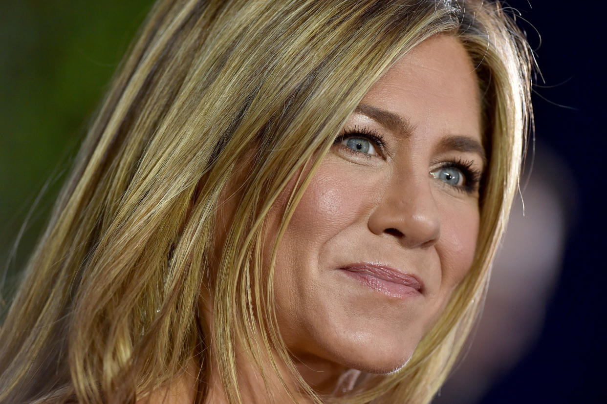 LOS ANGELES, CALIFORNIA - JANUARY 19: Jennifer Aniston attends the 26th Annual Screen Actors Guild Awards at The Shrine Auditorium on January 19, 2020 in Los Angeles, California. (Photo by Axelle/Bauer-Griffin/FilmMagic)