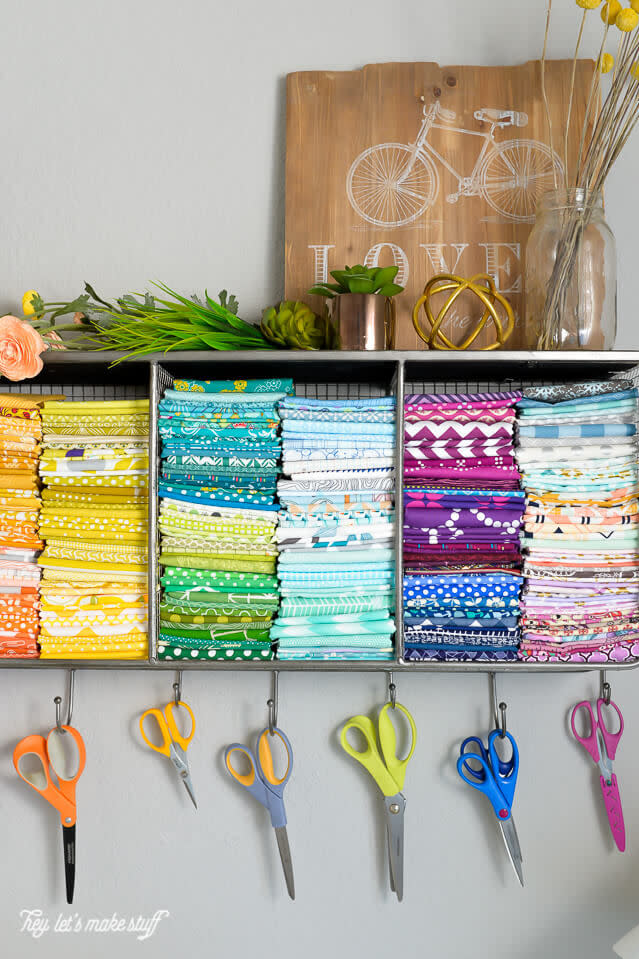 Hanging Scissors and Fabric Space