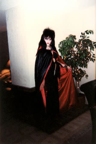 <p>Courtesy of Shannel</p> 'RuPaul's Drag Race' star Shannel's first-ever drag look as Elvira