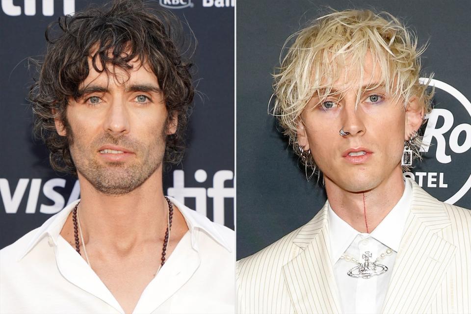 Tyson Ritter and Machine Gun Kelly