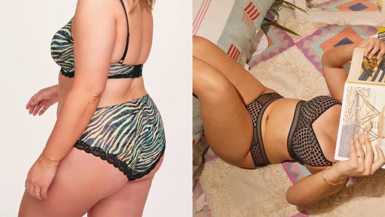 Adore Me has over 80 different underwear options to choose, with sizes going up to 4X.