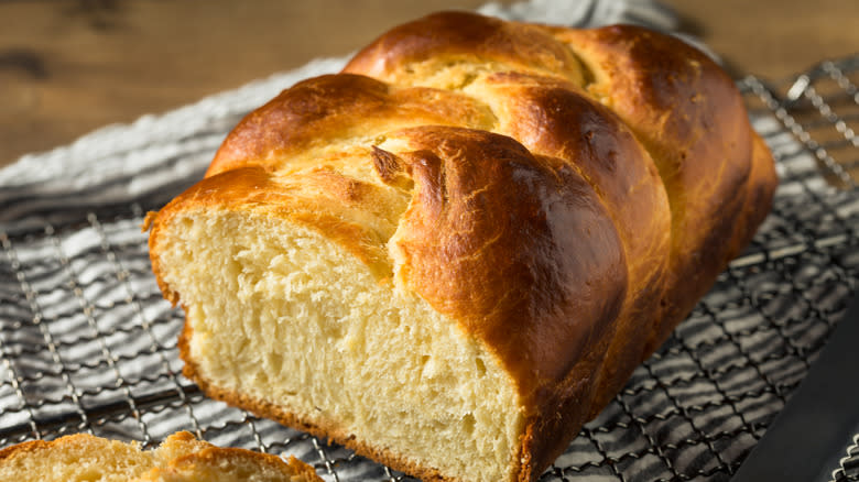 Authentic brioche loaf
