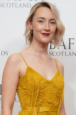 <p>Jane Barlow/PA Images via Getty</p> Saoirse Ronan