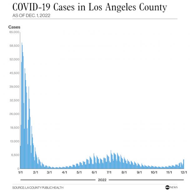 PHOTO: COVID-19 Cases in Los Angeles County (LA County Public Health)