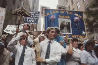 <p>An unfortunate truth, religious protestors accompany almost every Pride-related parade since the early '70s.<br></p>