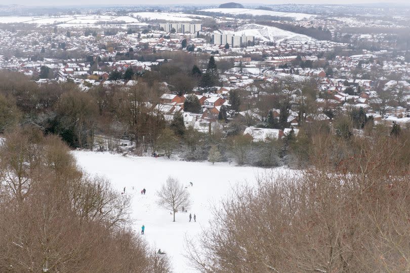 Snow is predicted to hit parts of the UK next week