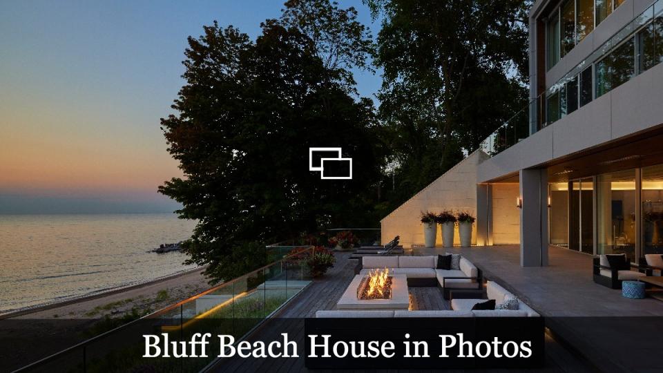 Bluff Beach House Lake Michigan