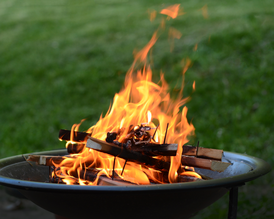 3. Outdoor fire pit