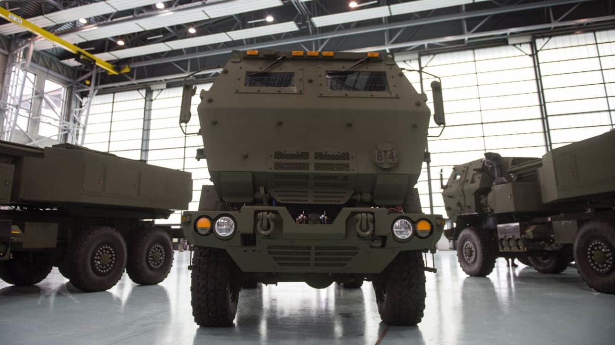 HIMARS multiple-launch missile systems. Stock photo: Getty Images