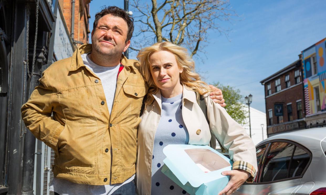 <span>Unmistakable Hollywood gloss … Celyn Jones and Rebel Wilson in The Almond and the Seahorse.</span><span>Photograph: Strike Media</span>