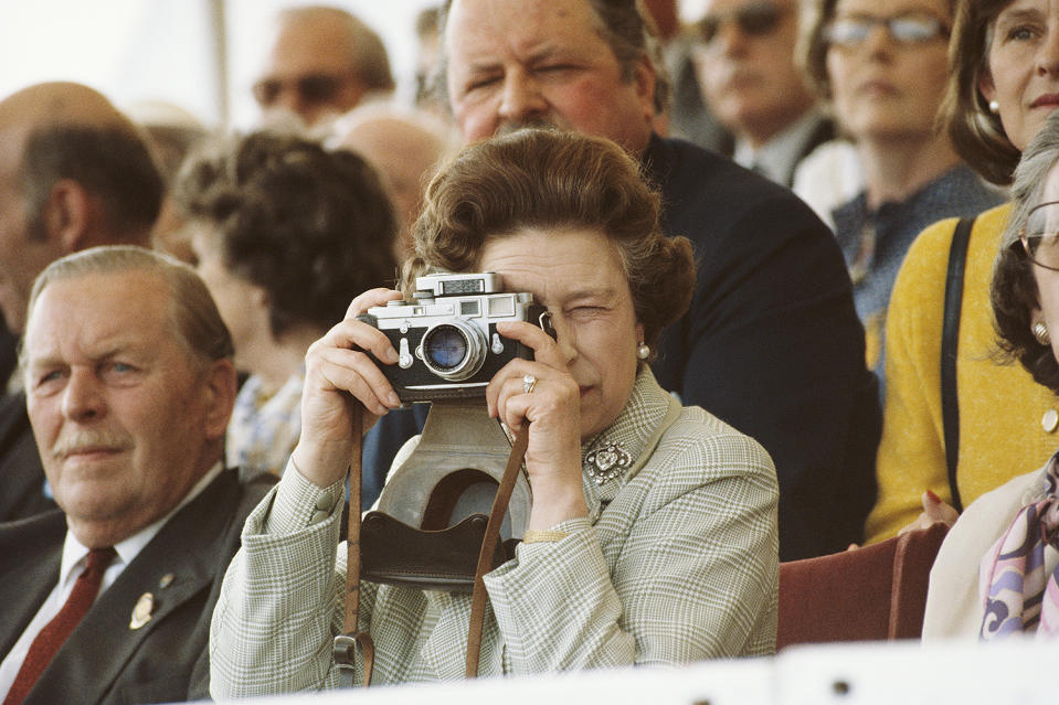 <p>Kate Middleton is widely known as the royals' resident shutterbug, but she's not the only family member to get behind the lens. Despite the royal rota following her on public events, Queen Elizabeth is a passionate photographer and has been known to take her own snaps from the front row.</p>