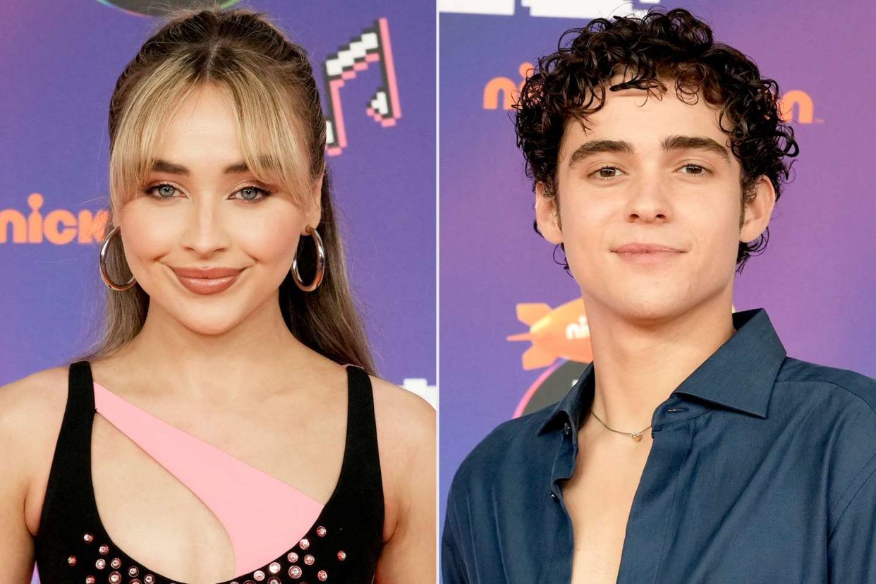 Sabrina Carpenter and Joshua Bassett