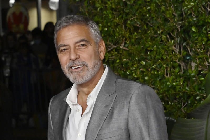 George Clooney attends the Los Angeles premiere of "Ticket to Paradise" in 2022. File Photo by Jim Ruymen/UPI