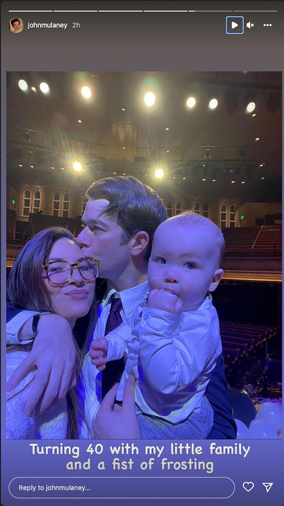 John Mulaney 40 birthday. https://www.instagram.com/p/ChxOs_DO51O/.