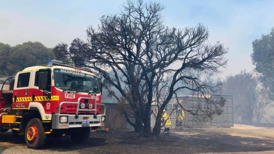 picture of western australia's bushfire devastation