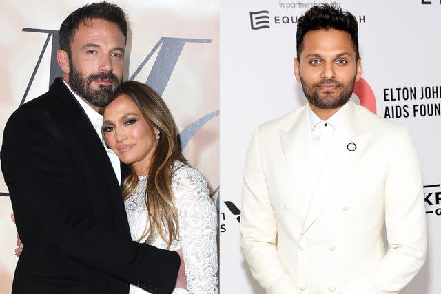 Steve Granitz/FilmMagic, Amy Sussman/Getty Ben Affleck and Jennifer Lopez; Jay Shetty