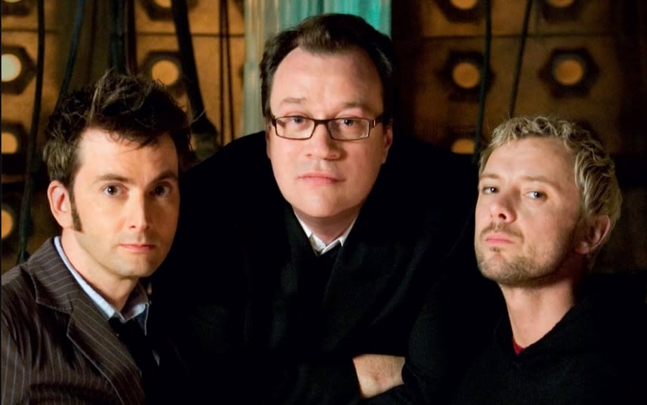 Russell T Davies first rebooted Doctor Who in 2005 - Twitter
