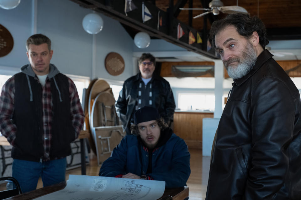 'The Instigators' Matt Damon, Casey Affleck lead muted comedy where