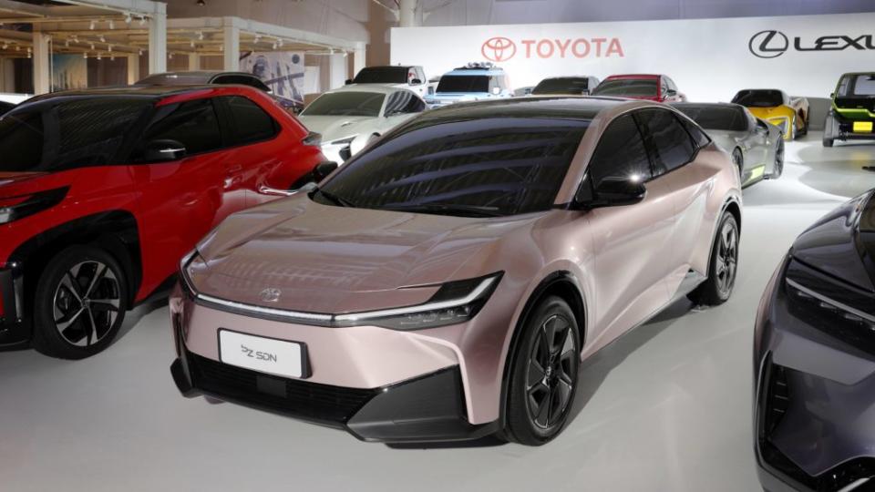 Toyota bZ SDN應是bZ家族的中大型房車，與Camry的關聯性不高。(圖片來源/ Toyota)