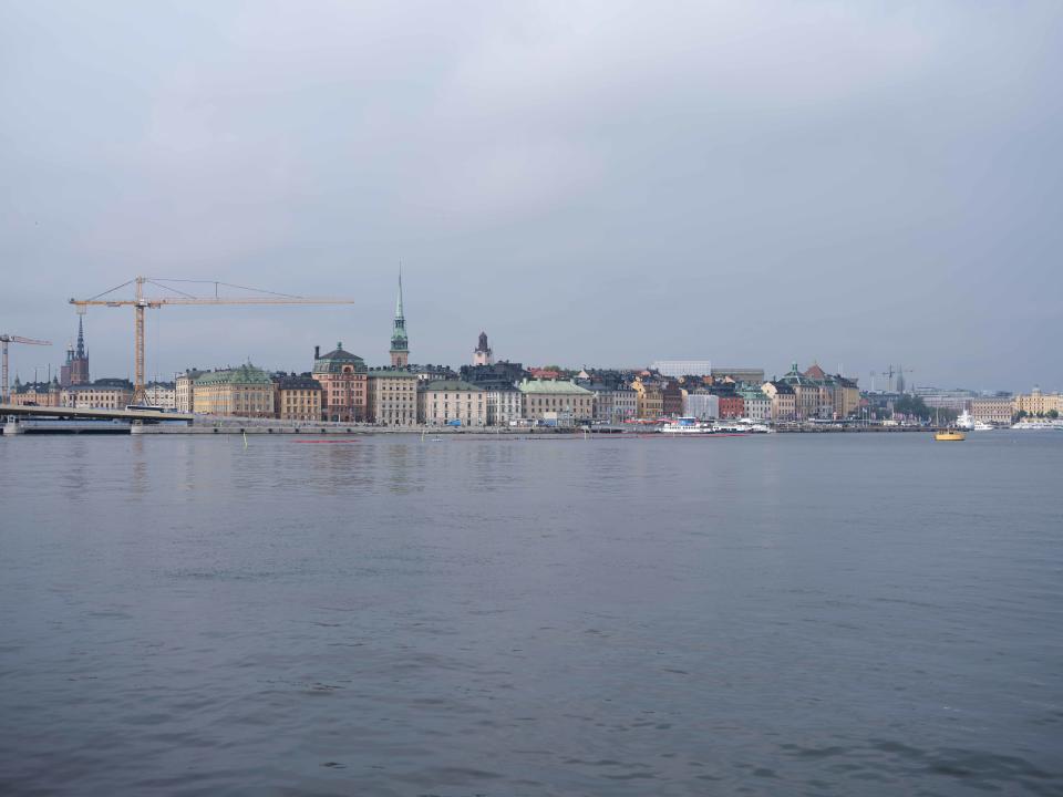 Stockholm from a distance